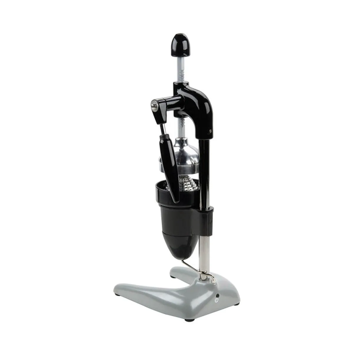 Hamilton Beach 932 Lever / Crank Type Manual Citrus Juicer w/ Swing-Out Drip Cup