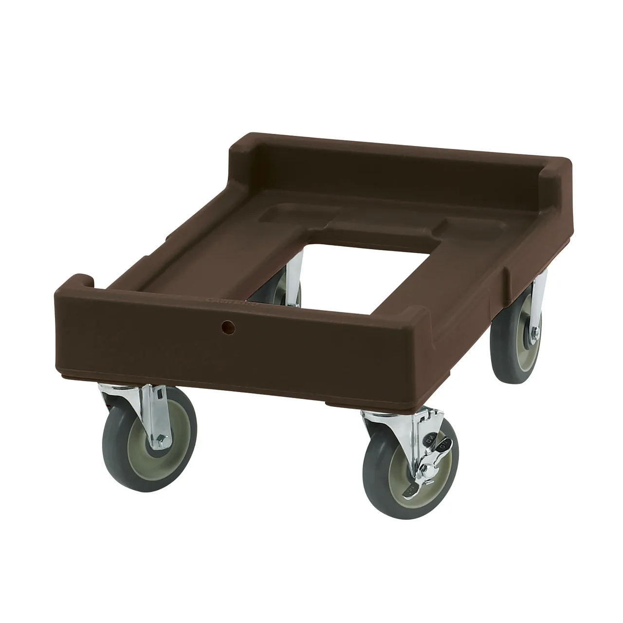 Cambro CD160131 Dark Brown Camdolly for Camtainers w/ 300 lb Capacity