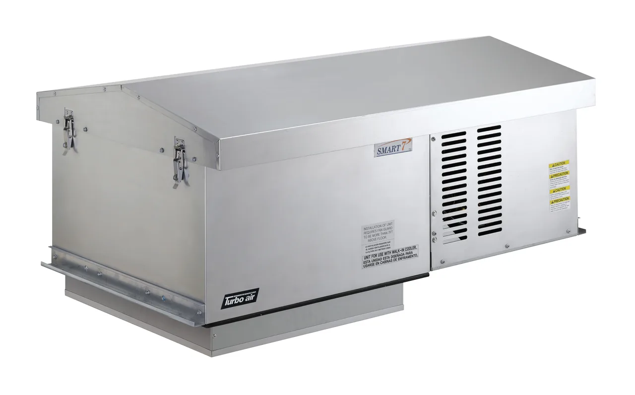 Turbo Air STX075LP2 Outdoor Self Contained Unit, Top Mount, 208-230V, Blue Fin, EC Motor, UL/cUL/NSF Certified