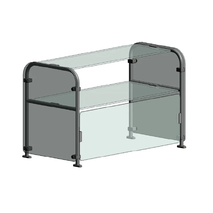 Randell RSB-DTSSFF-36 Ranserve Standard Breath Guard, Single-Sided, Double-Tier