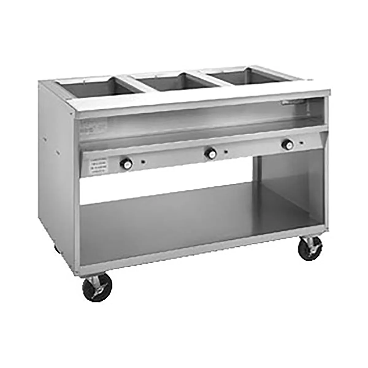 Randell 3613-120 48" Electric Hot Food Table, (3) Top Openings