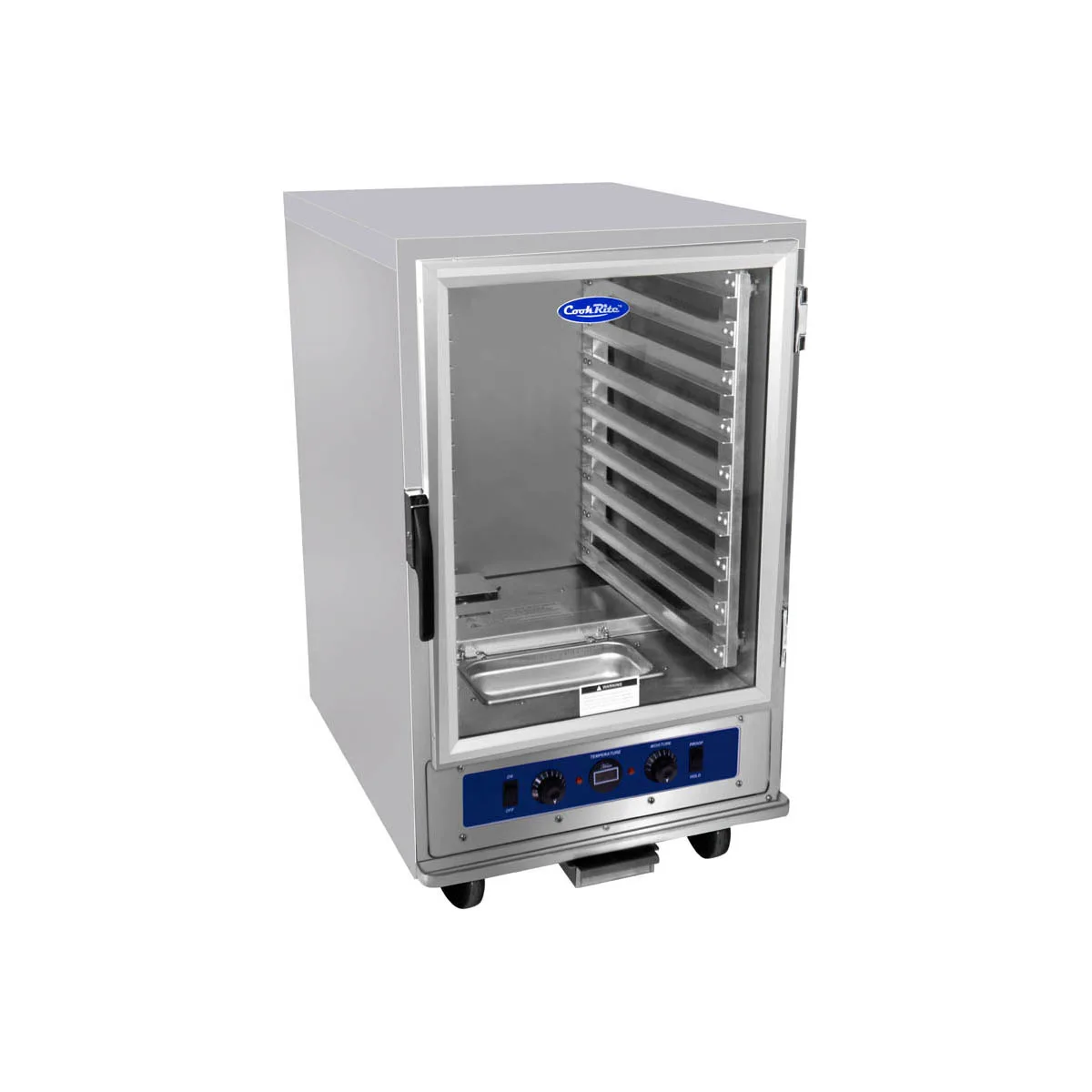 Atosa USA ATHC-9P 9-Pan Heated Holding Cabinet, 25"W x 42"H, Stainless Steel, Insulated, 80-220°F