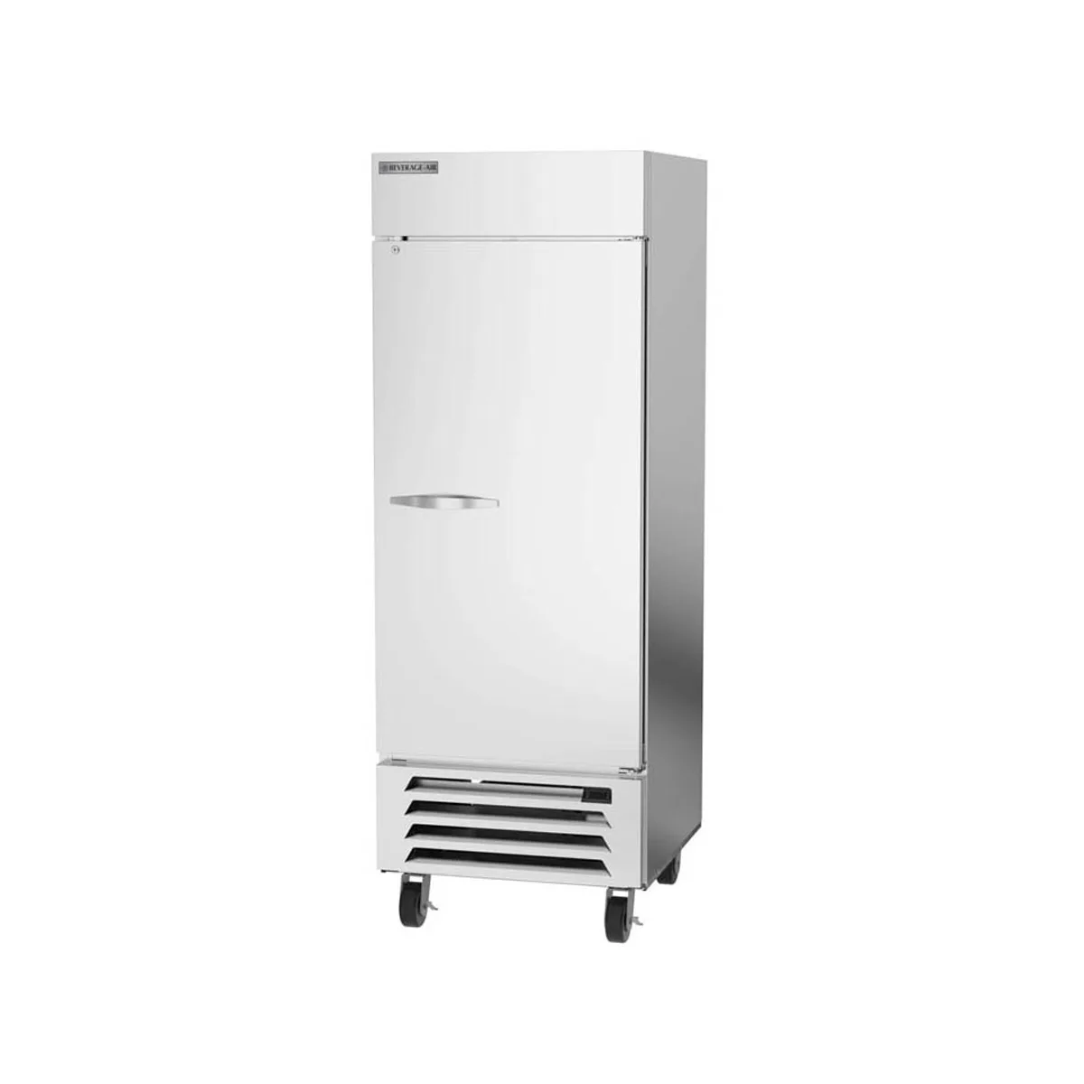 Beverage Air HBF27HC-1 30" 1-Solid Door Reach-In Freezer, Bottom Mounted, 25.97 cu. ft., Stainless Steel
