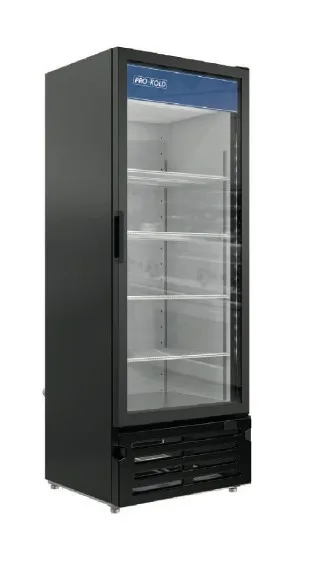 Pro-Kold VC 23 Merchandiser Refrigerator, Single Glass Door, Housing, LED Lighting, 2‑Year Parts Warranty