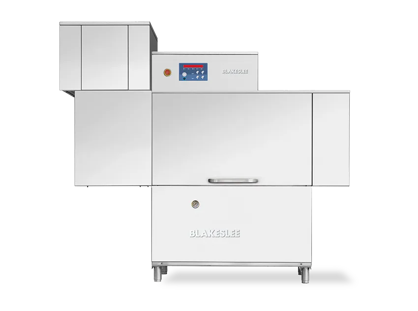 Blakeslee RC-64-3 DR99 75" Conveyor Dishwasher, 340 rph, 22.45-gal S.steel Tank, 14 kW Heater