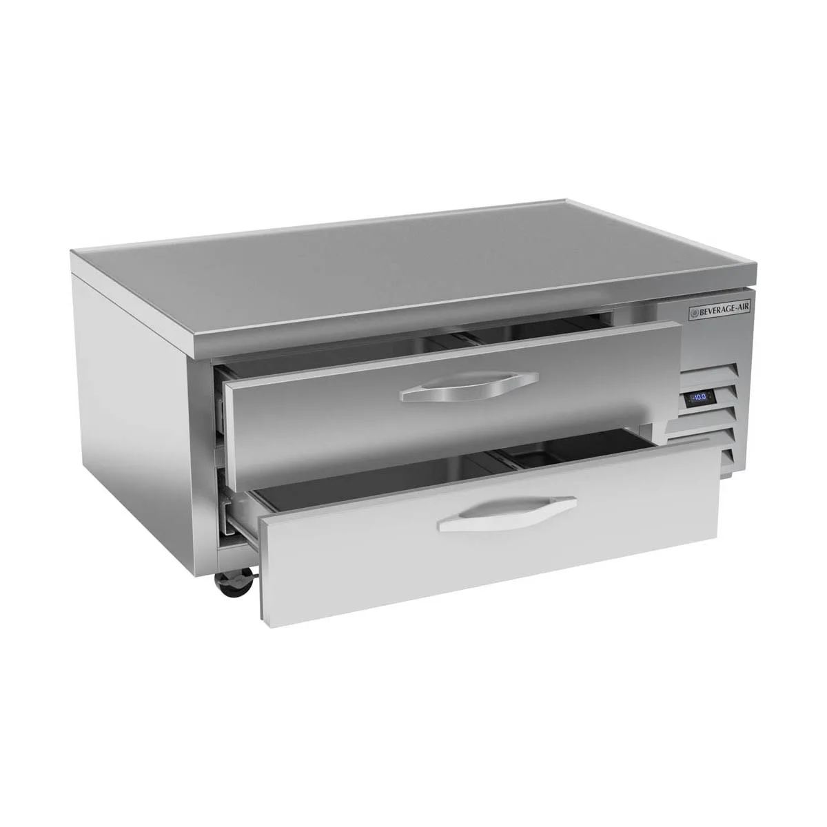 Beverage Air WTFCS52HC 52" 2 Drawers Worktop Cook Stand Freezer w/ Marine Edge, 9.6 cu. ft.