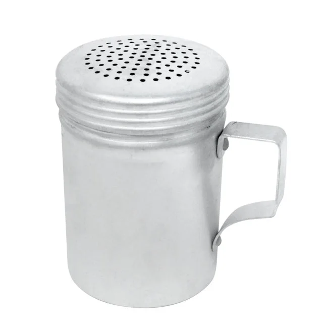 Omcan USA 80744 Aluminum Cheese Shaker & Dredge, Handle, 1 Piece for Kitchen Use