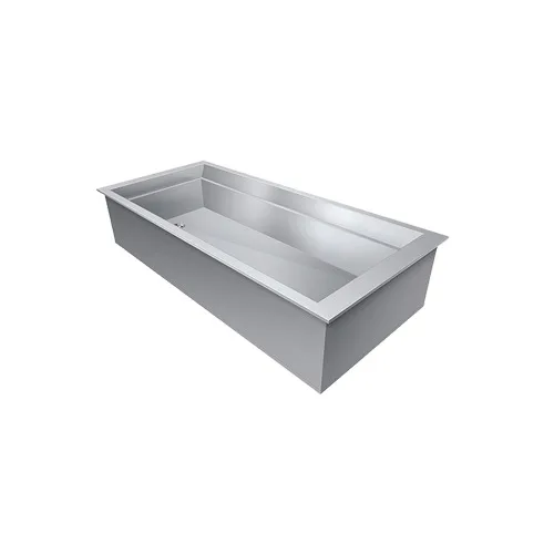 Hatco IWB-6 Drop-In Cold Food Unit, Iced Cold Pan, 84"L X 27"D
