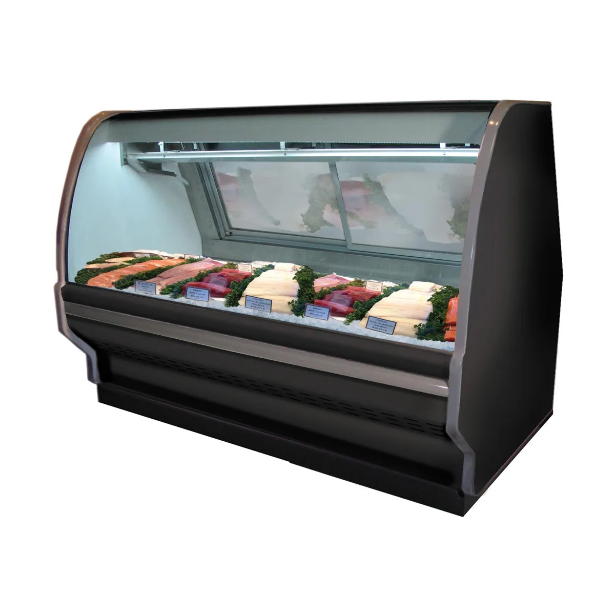 Howard-McCray R-CBS40E-4C-BE-LED 52" Remote Black Refrigerated Bakery Display Case