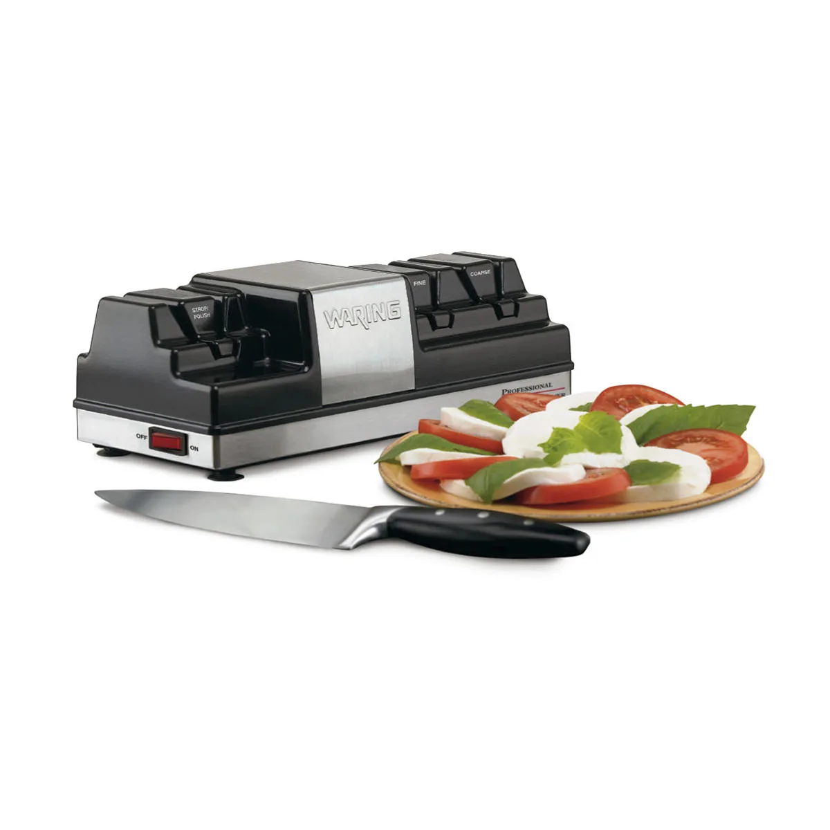 Waring WKS800 Electric Knife/Shears Sharpener With Magnetized Drawer For Shavings