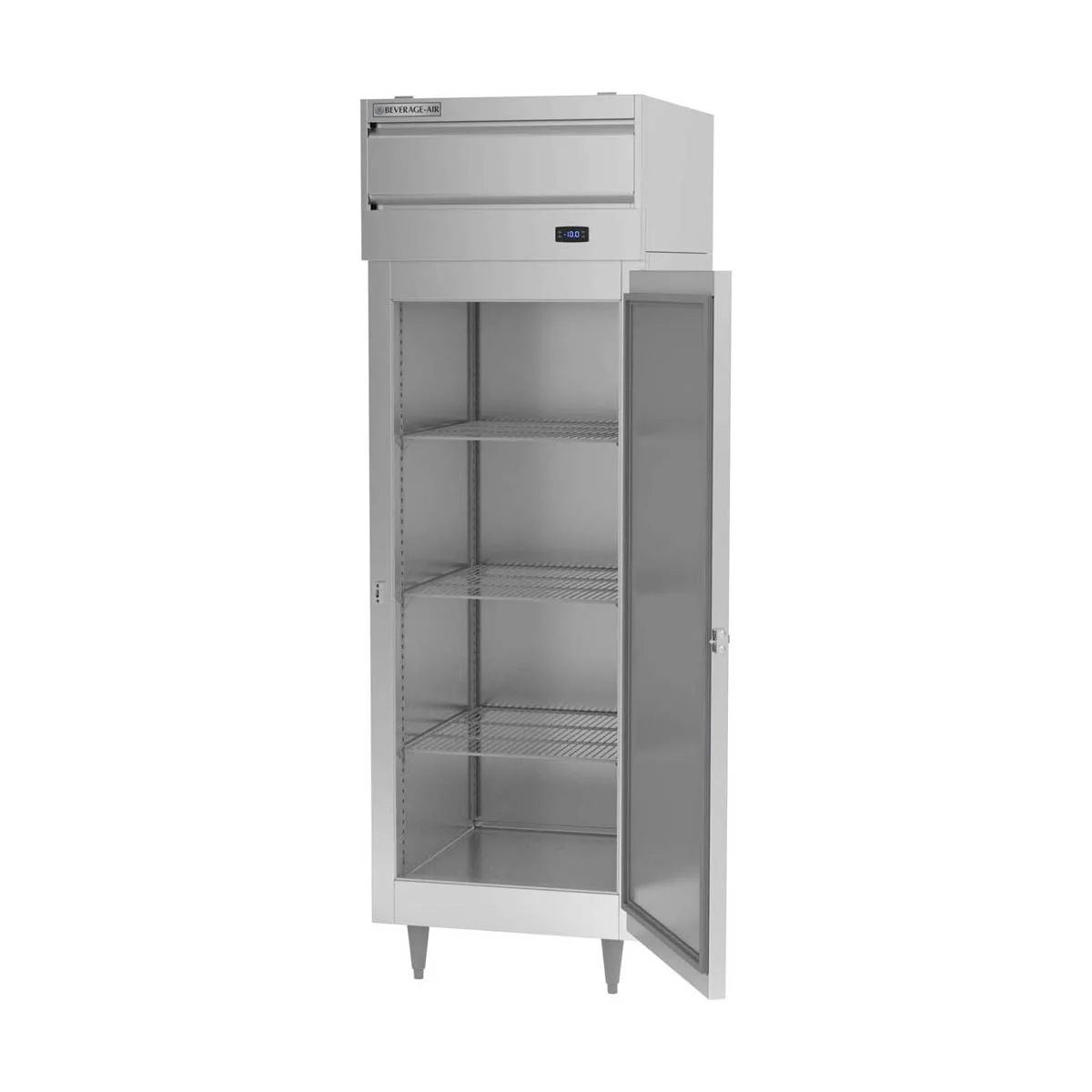 Beverage Air PF1HC-1AS 26" One Section Reach-In Freezer w/ Solid Door, Aluminum Interior, 21 cu. ft.