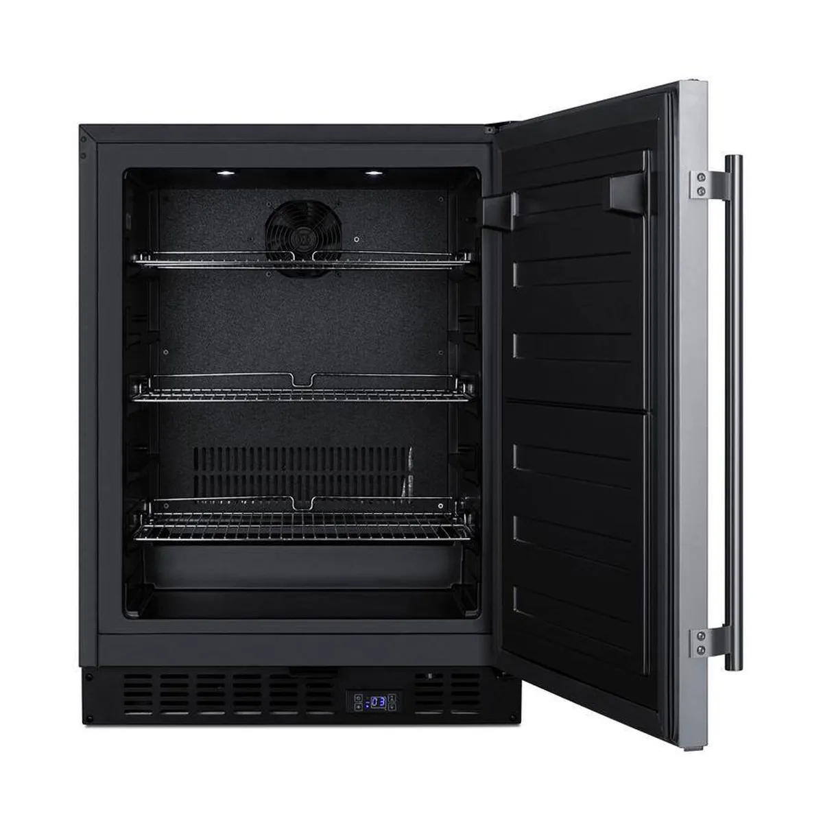 Summit ALFZ53CSS 23" Reach-In Undercounter Freezer w/ Stainless Steel Door, 3.7 cu. ft.