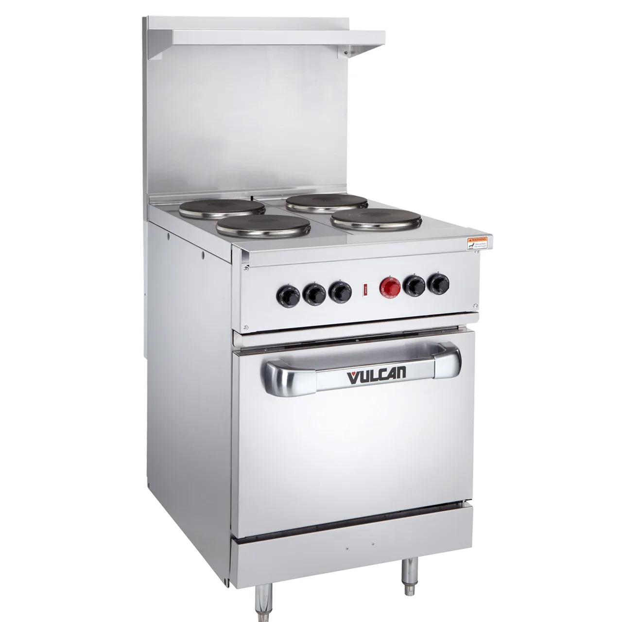 Vulcan EV24S-4FP480 Restaurant Range, Electric, 24", (4) 2.0 Kw French Hotplates