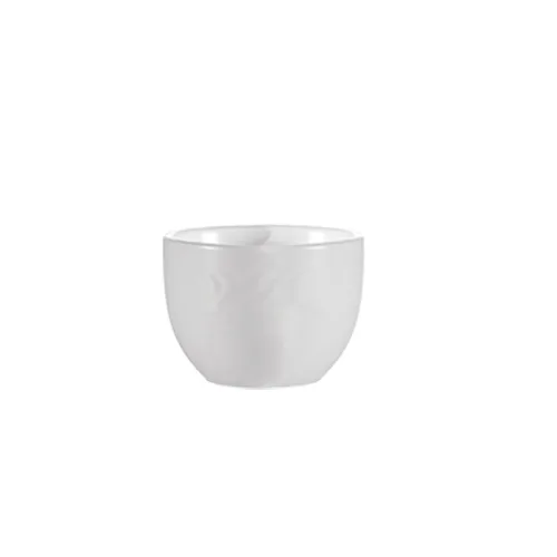 CAC China RSV-45 - Chinese Style Tea Cup, 4 oz, 3-1/8" Dia x 2-1/2" H, Super White Porcelain - 1 Dozen