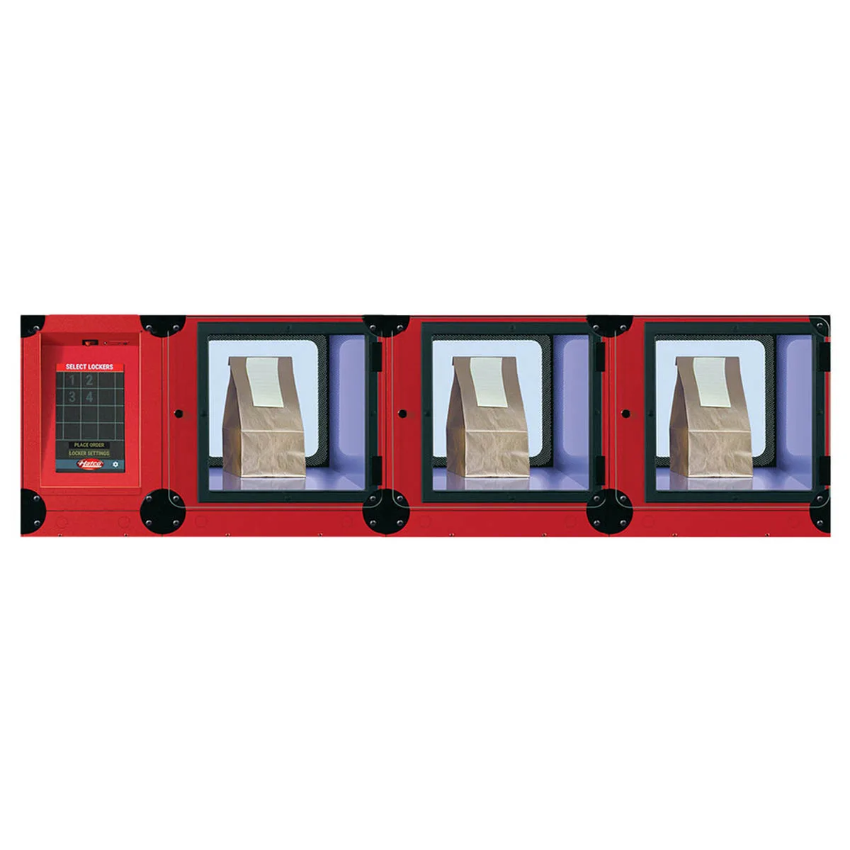 Hatco F2GB-3-A Flav-R 2-Go™ Food Locker System, Built-In, 60-93/100" W