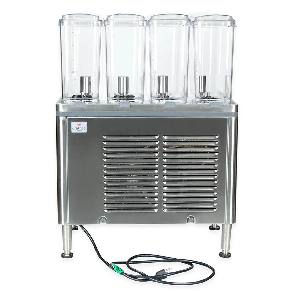 Crathco CS-4E-16-290 Beverage Dispenser with 4 Bowls / Agitator Type - 2.4 Gal (each) - 1/10 Hp