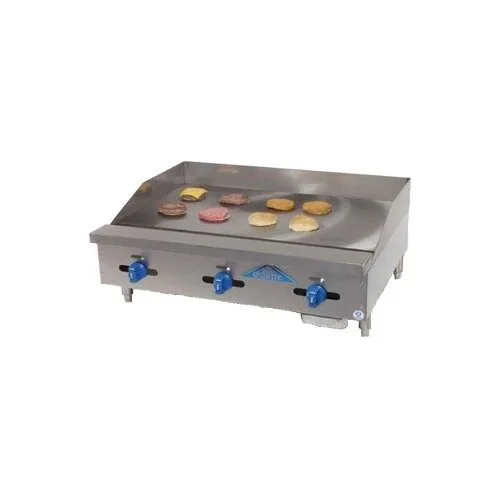 Comstock-Castle FHP54-54 54" Countertop Gas Griddle with Manual Controls, 144.000 BTU