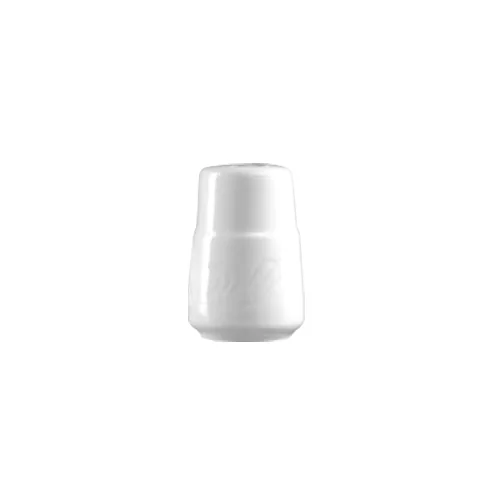 CAC China RSV-PS - Roosevelt Porcelain Pepper Shaker 2" High, White, Dishwasher Safe - 1 Dozen