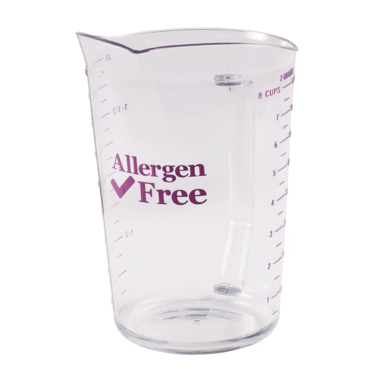 Cambro 400MCCW441 Measuring Cup – 4 Quart (128 Oz) Purple, Polycarbonate, NSF, Dishwasher Safe