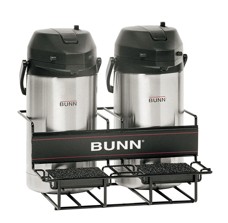 BUNN 35728.0001 UNIV-2 APR Airpot Rack, Holds 2 Lever‑Action Airpots, Lower Racks, Wire Construction