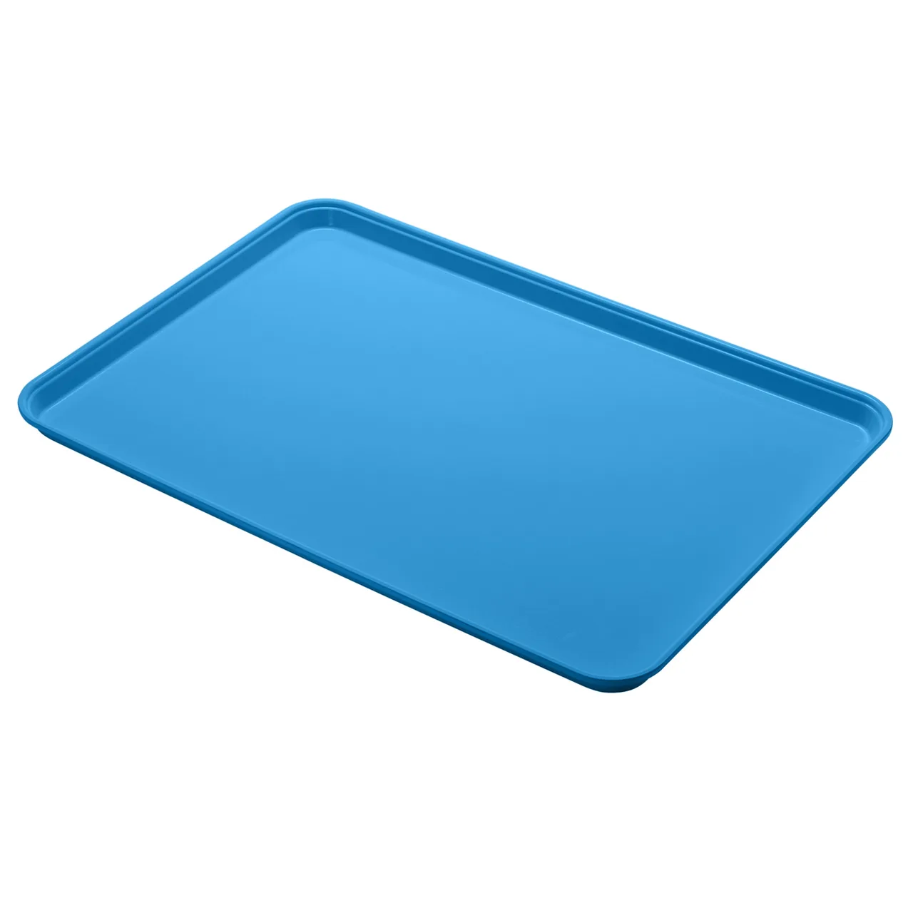 Cambro 1826MT142 Bakery Tray 17-13/16" x 25-11/16" x 1-1/06" Fiberglass Blue NSF Dishwasher Safe