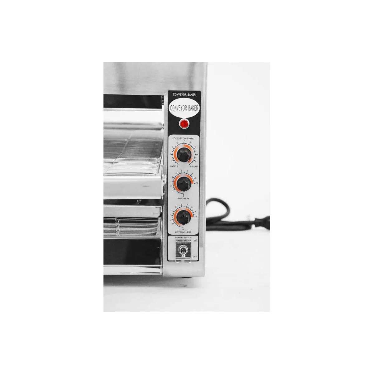 Omcan USA 11387 Single Deck Countertop Electric Conveyor Oven, 240V