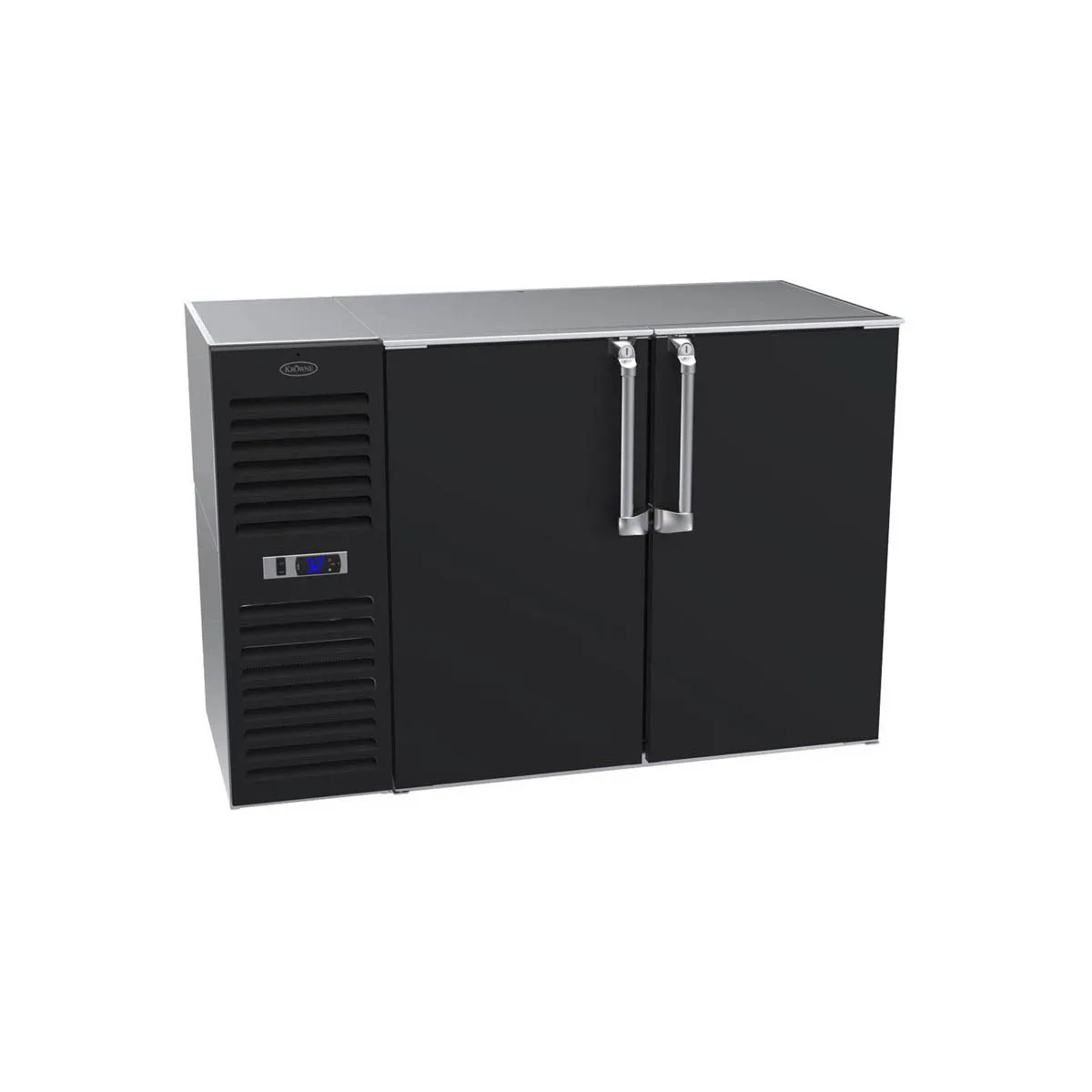 Krowne NS52 52" 2 Section Back Bar Cooler with Solid Door