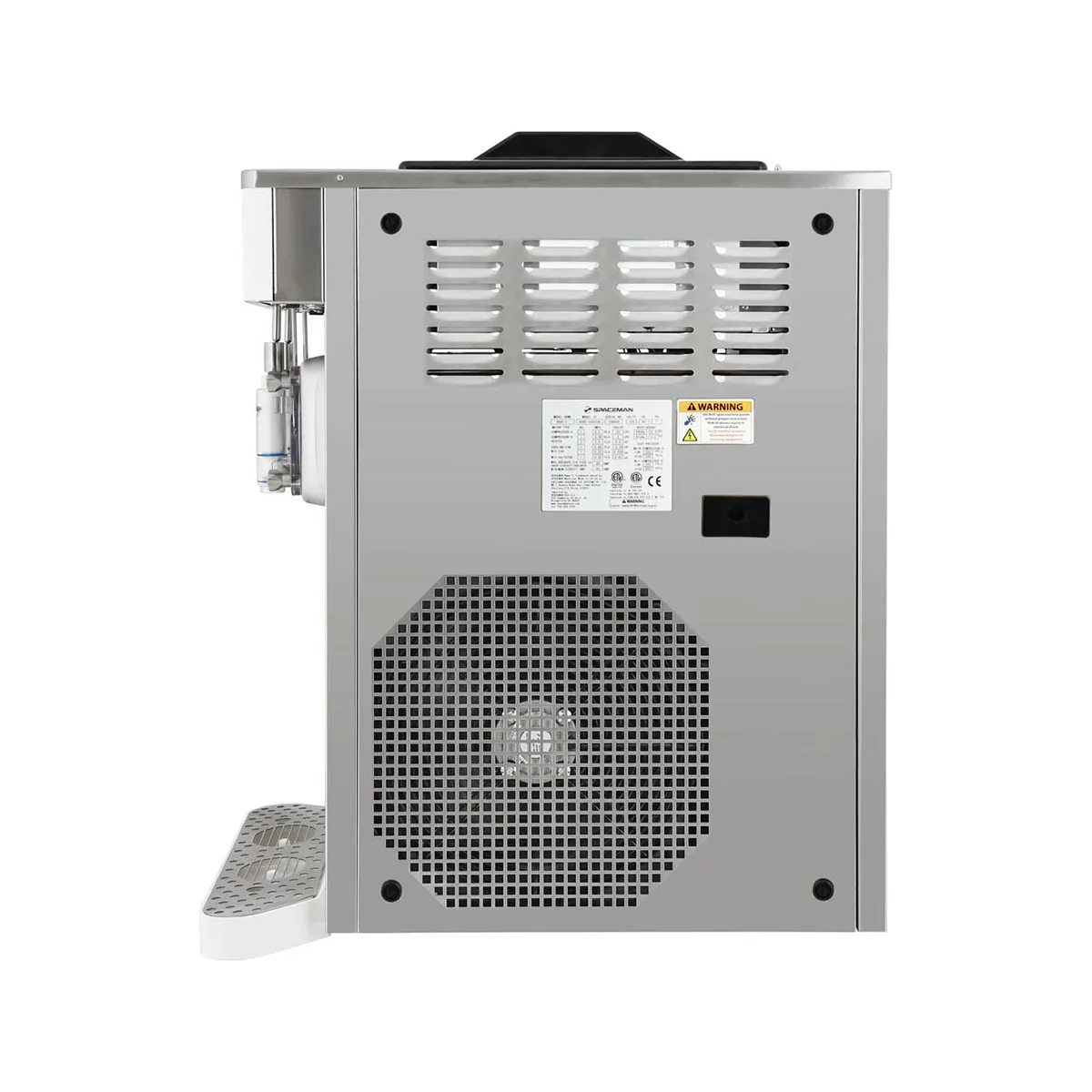 Spaceman 6695-C Cylinder Type Frozen Beverage Machine, Air Cooled w/12qt. Hopper, 3-1/2hp - Double