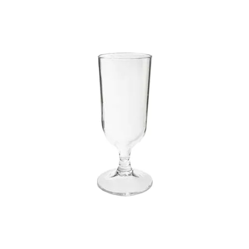 GET SW-1414-1-CL Clear SAN Goblet, 12 Oz, 3" Dia. X 7"H, NSF Certified Reusable Barware - 1 Dozen