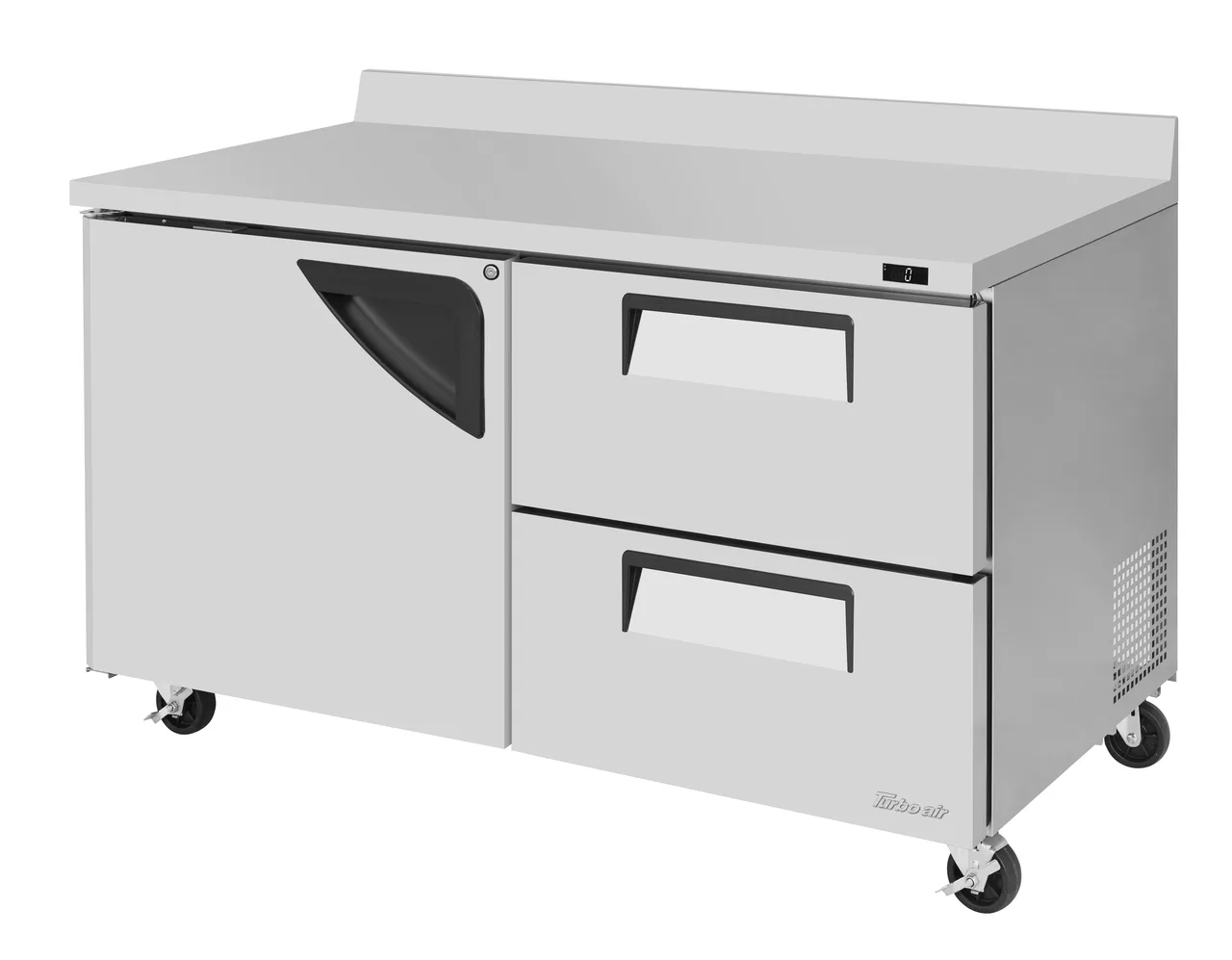 Turbo Air TWF-60SD-D2-N 60" Two Section WorkTop Freezer, 2 Drawers, 17.0 cu. ft.