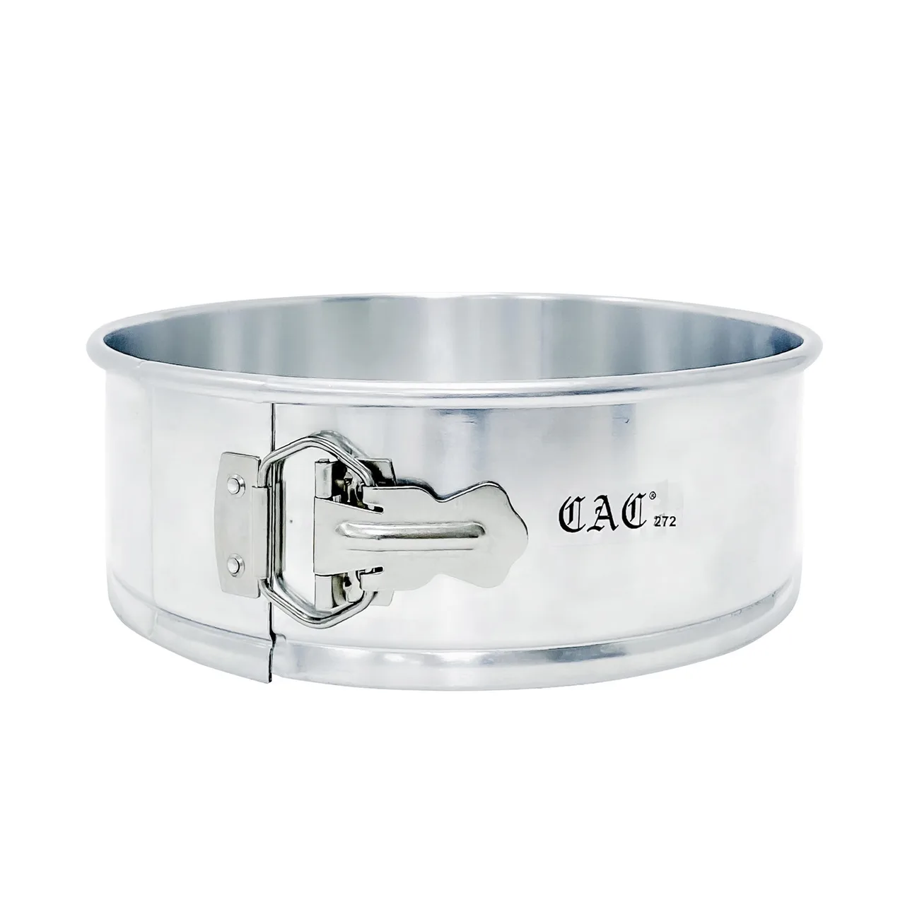 CAC China ASFA-093 Springform Pan, 9" dia. x 3" deep, Heat Tolerant to 450°F, Anodized Aluminum