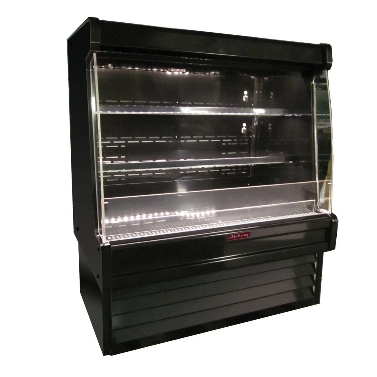 Howard-McCray R-OP35E-3L-B-LED 39" Remote Refrigerated Produce Display Case, Black