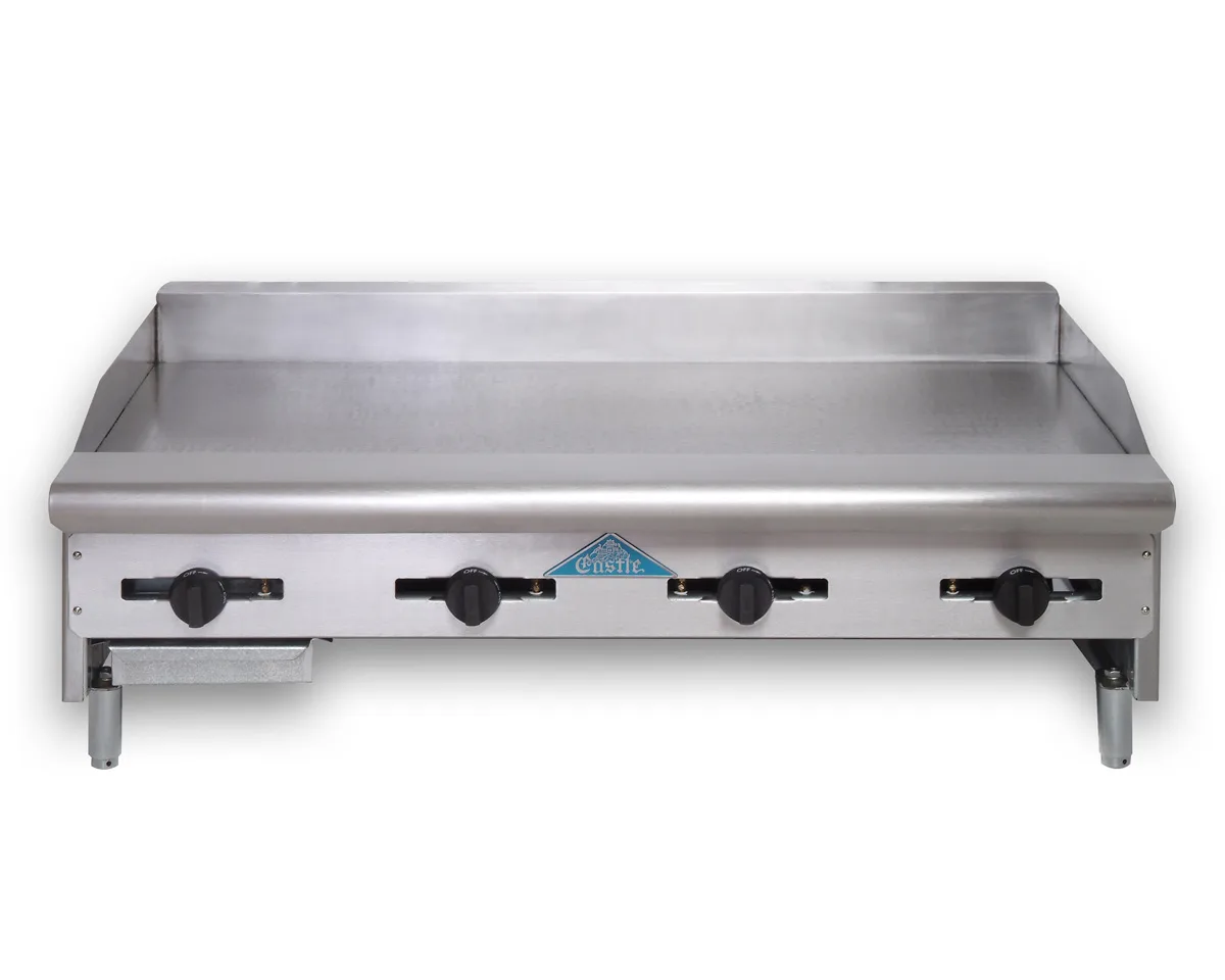 Comstock-Castle FHP48-48 48" Countertop Gas Griddle with Manual Controls, 80.000 BTU