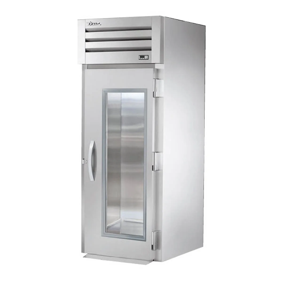 True STA1RRI-1G-HC 35" 1-Section Roll-In Refrigerator w/ Glass Door, Stainless Steel Exterior-Aluminum Interior