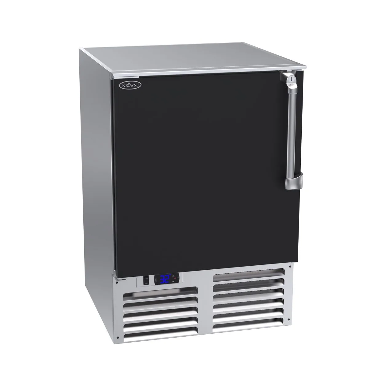 Krowne FMC24 24" Glass Froster, 90 Mugs Capacity