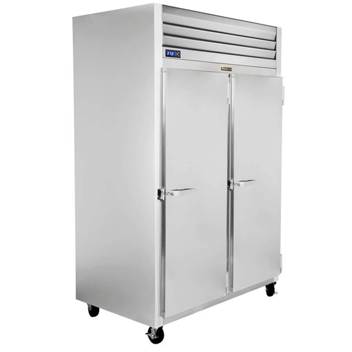 Traulsen G20012 52" 2-Section Reach-In Refrigerator w/ 2 Solid Doors (hinged right/right), Top Mount, 46 cu. ft.