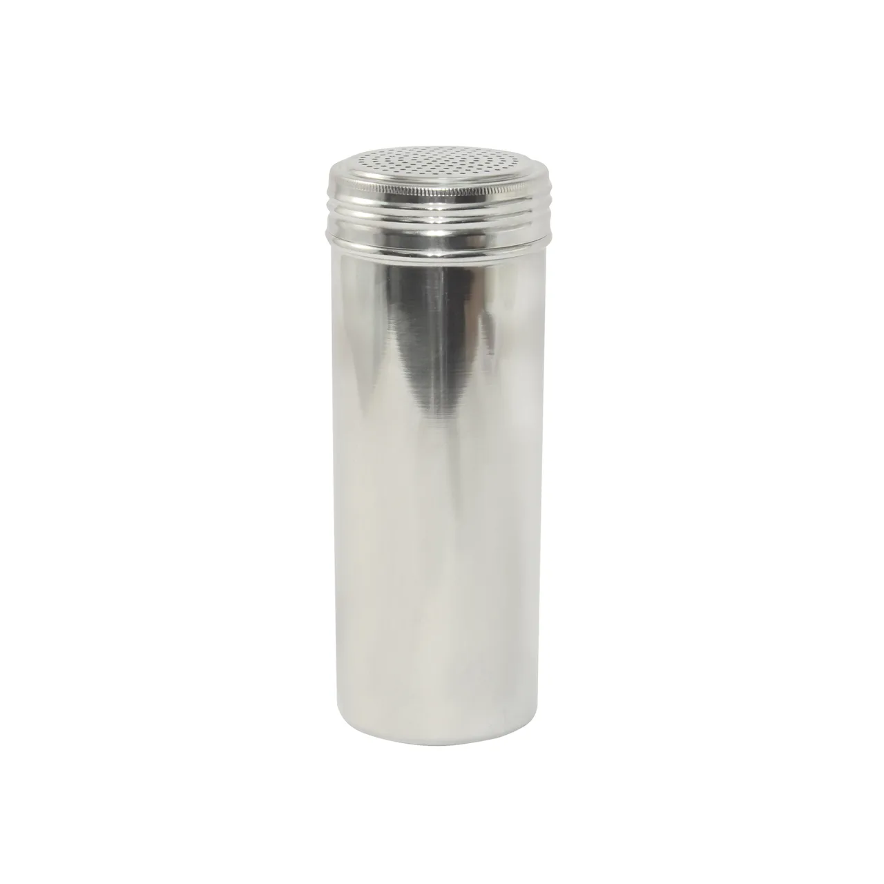 CAC China SDRG-22 Dredge Shaker, 22 oz Capacity, Stainless Steel, Silver Lid, Top, No Handle