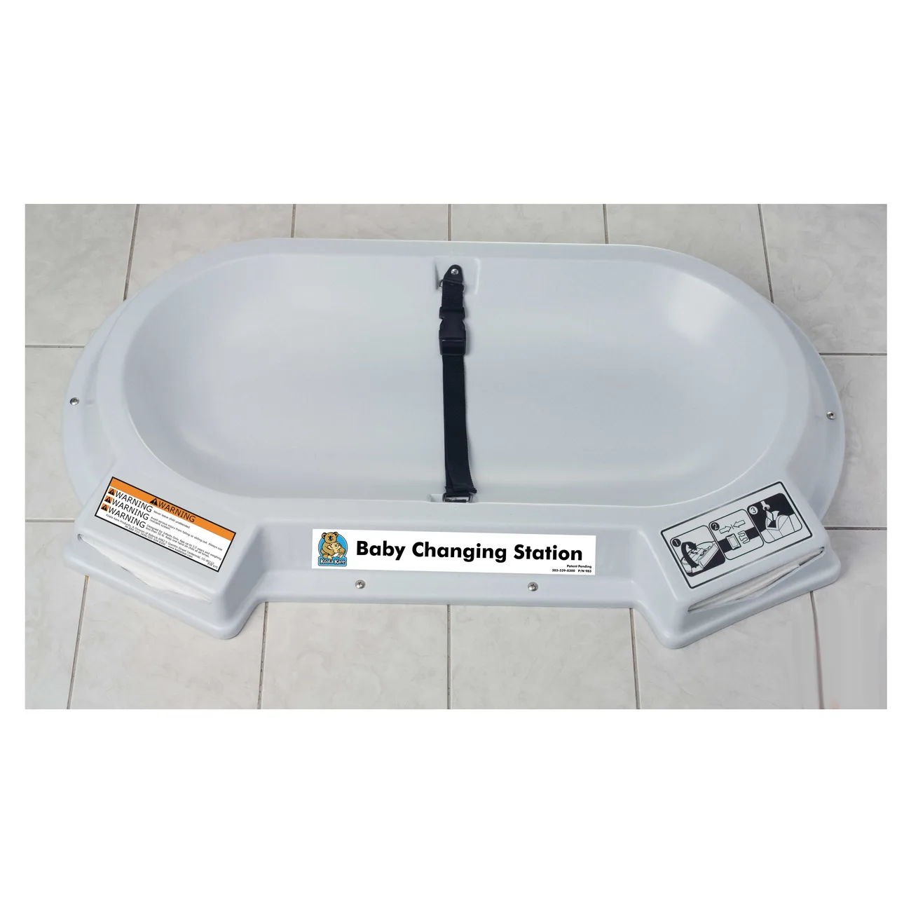 Koala KB112-01CT Baby Changing Station, Countertop, Surface Mount
