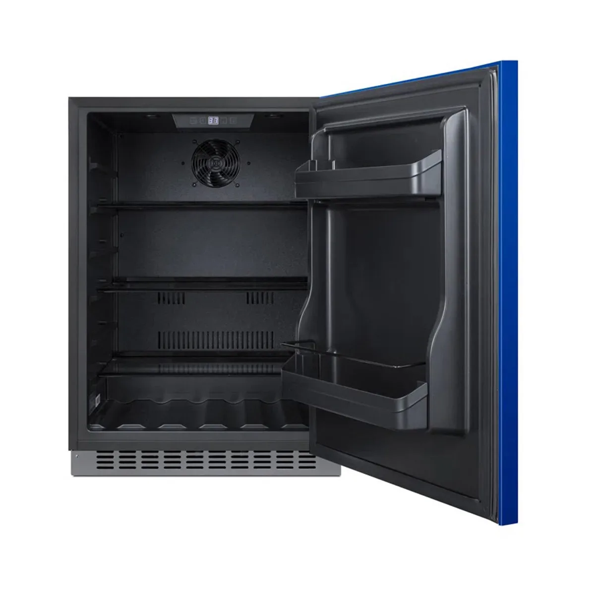 Summit AL54B 23" Built-in or Freestanding Undercounter Freezer w/ Cobalt Blue Door, 4.8 cu. ft.
