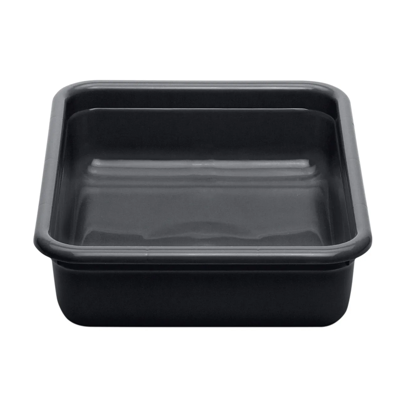 Cambro 1722CBR110 Cambox® 1-Compartment Bus Box/Tub, 16-7/8"L x 21-7/8"W x 4-3/4"H, Hi-Impact Plastic, Black