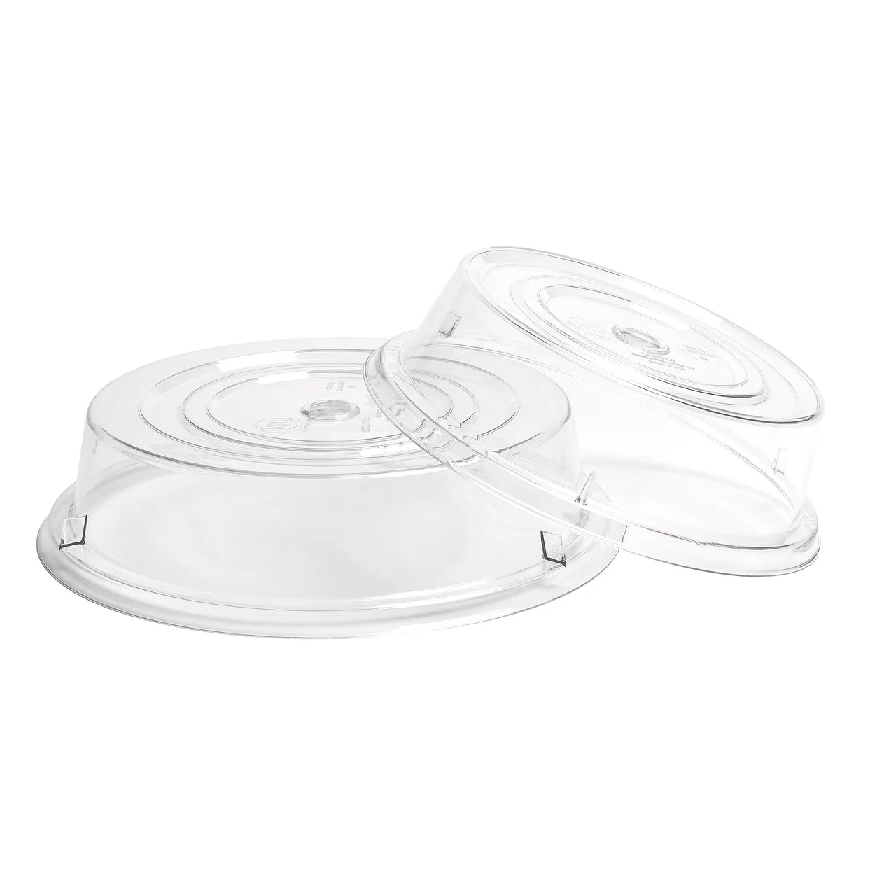 Cambro 1013CWNH152 Camcover, Clear Polycarbonate 10-13/16" Dia x 2-11/16" H, 210°F, Made in USA