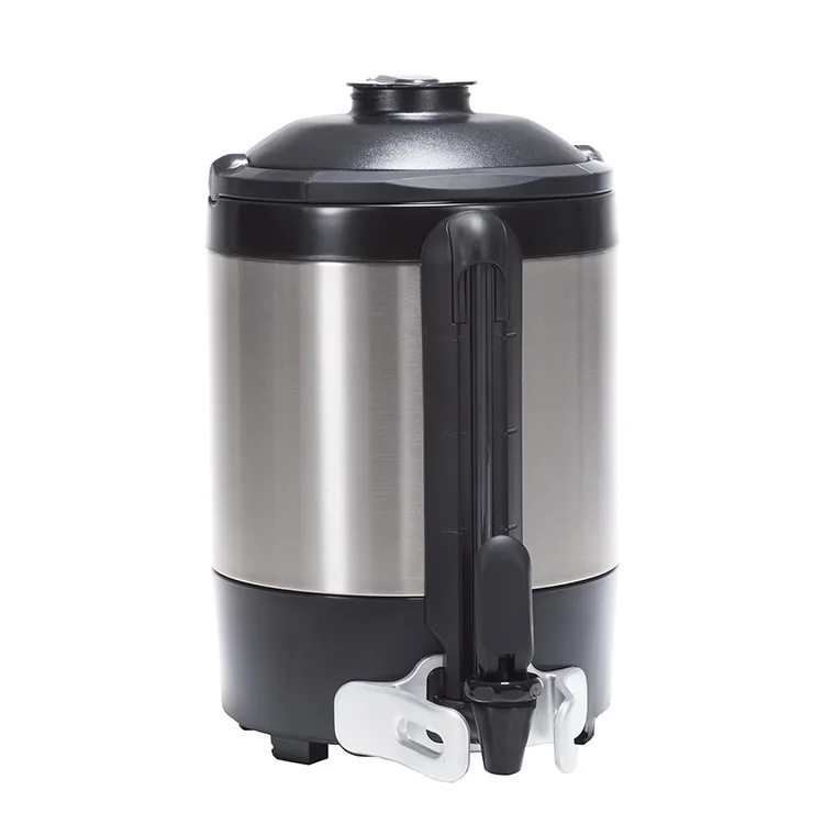 Bunn 44050.0250 ThermoFresh Server, 1.5‑Gal Vacuum‑Insulated Stainless Steel, Black, NSF
