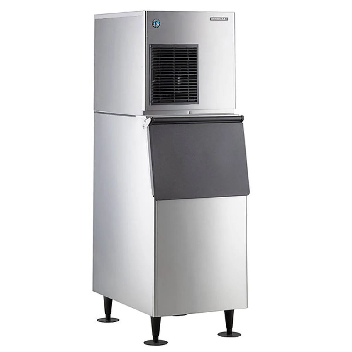 Hoshizaki F-450MAJ/B-300SF Air Cooled Flake 492 lb Ice Machine with Bin, 300 lb Storage