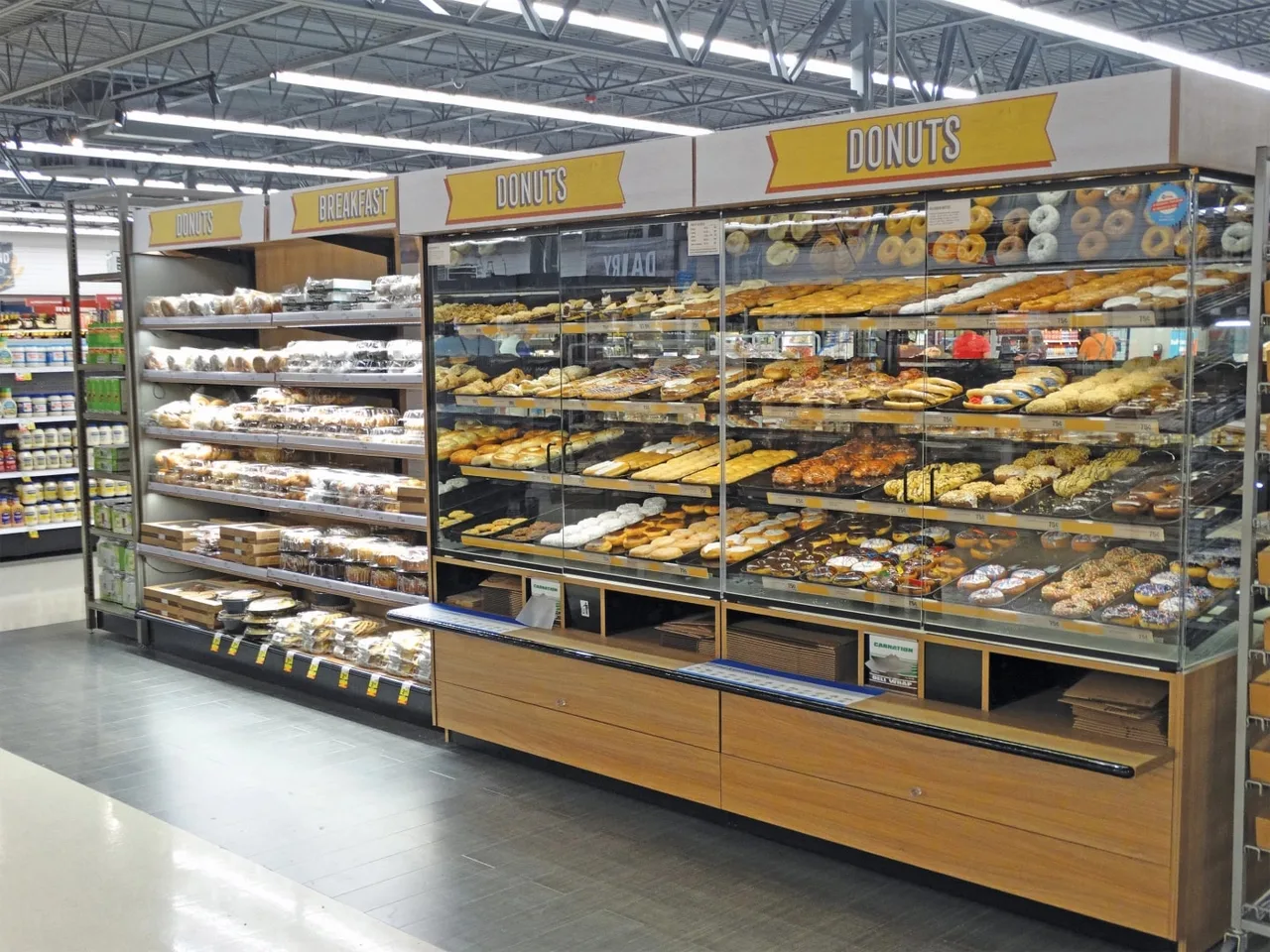 Structural Concepts PC5682 58" Addenda® Self-Service Non-Refrigerated Pastry Case