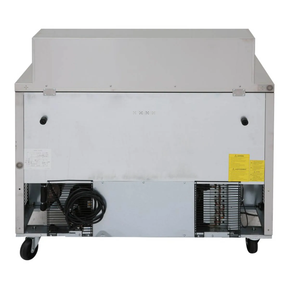 Turbo Air MST-48-18-N 48" Mega Top Sandwich/Salad Prep Table w/ 2 Doors, 18 Pans