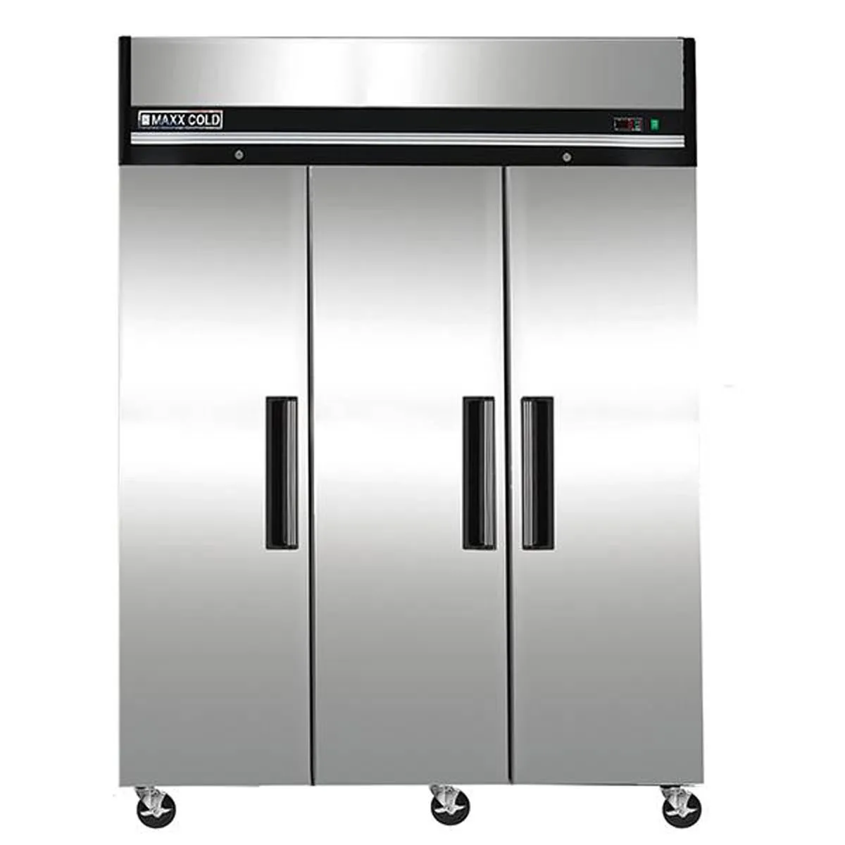 Maxx Cold MXCF-72FDHC 81" 3-Solid Door Reach-In Freezer, Top Mount, 72 cu. ft.