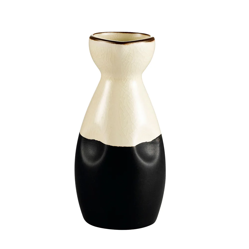 CAC China 666-WP-W Sake Pot, 6 oz, 1-3/4" dia. x 5-1/4" H, Stoneware, Creamy White - 1 Dozen