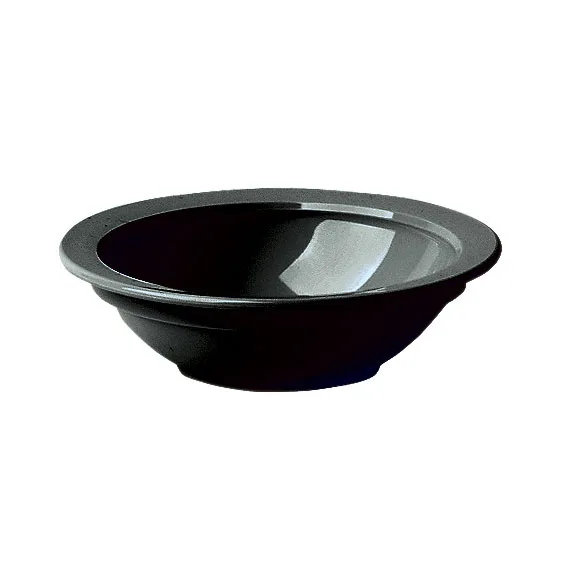 Cambro 45CW110 Camwear® Bowl – 5 oz Black Polycarbonate, 4‑5/8" Dia x 1‑5/16" H, Scratch‑Resistant