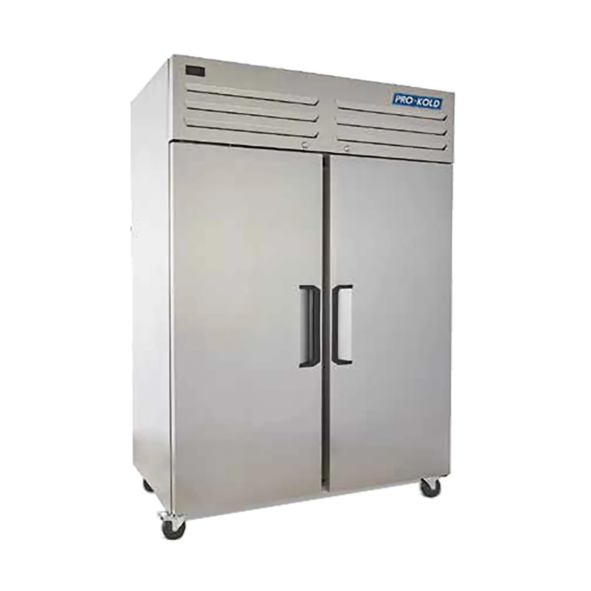 Pro-Kold SSF-39-2S 54.4" 2-Solid Door Reach-In Freezer, Top Mounted, 27.55 cu. ft.
