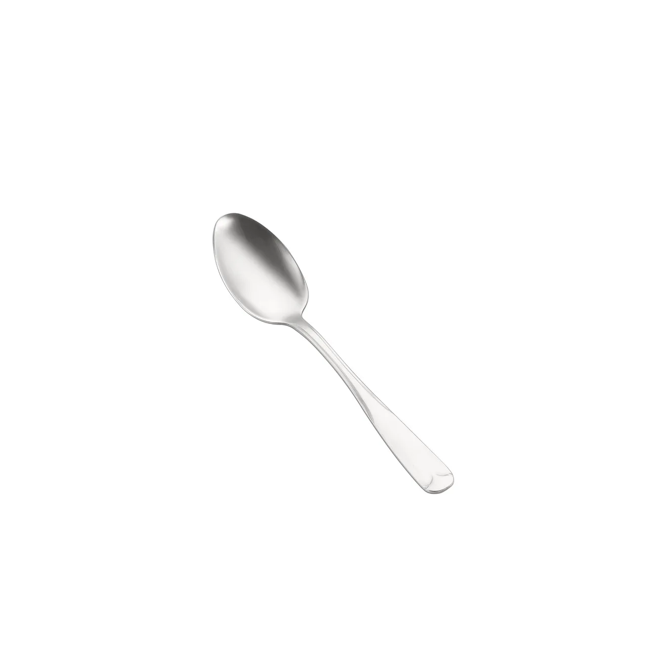 CAC China 3012-01 Iris Teaspoon, 6" Length, Heavy Weight, 18/0 Stainless Steel - 1 Dozen